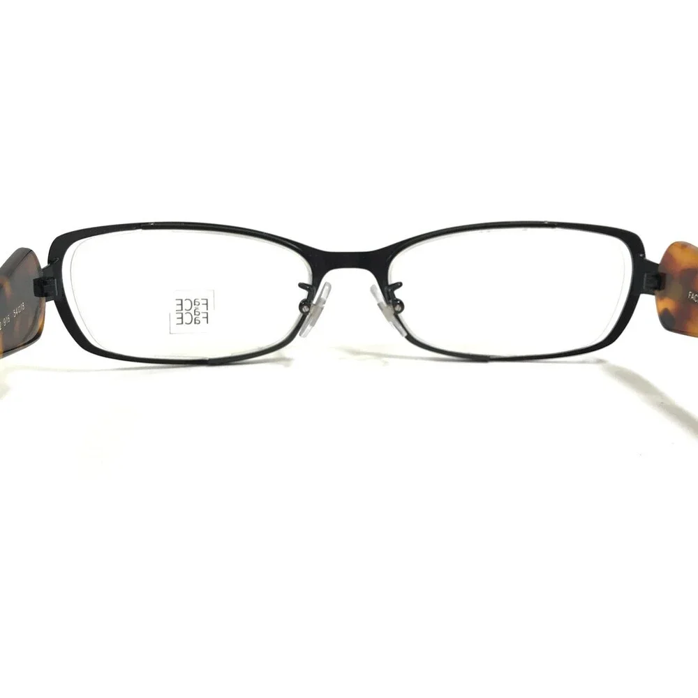 FACE a FACE Eyeglasses Frames BEGUM 2 916 Black Tortoise Semi Rimmed 54-18-130